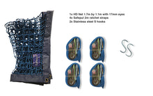 Load image into Gallery viewer, Safepul Van Load Restraint Net with 4 x 2m ratchet straps