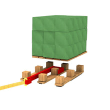 Load image into Gallery viewer, Safepul pallet puller going to the central stump of the pallet