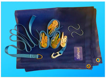 Load image into Gallery viewer, Van Load Restraint Net with 4 x 2m ratchet straps