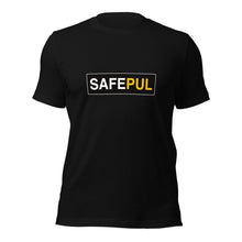 Charger l&#39;image dans la galerie, Safepul black logo Unisex t-shirt