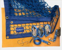 Load image into Gallery viewer, Van Load Restraint Net with 4 x 2m ratchet straps