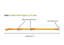 Load image into Gallery viewer, Safepul 20ft Container Pallet Puller Pack with 6.7m Plus 3.7m Straps